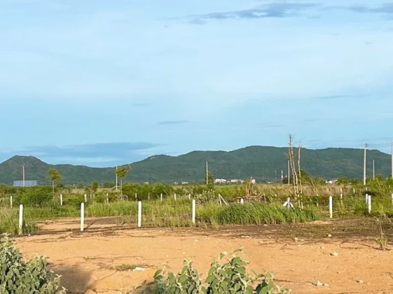 ขายที่ดินวิวเขา ใกล้ ทะเล บ้านไร่ใหม่พัฒนา 1 ไร่