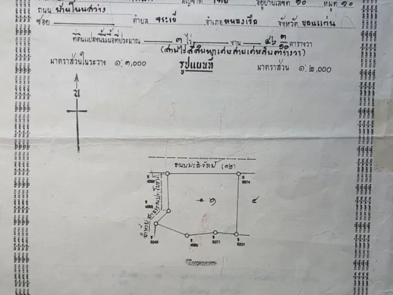 ขายด่วนนนนถูกมากกกกที่ดินสวยติดถนนใหญ่จังหวัดขอนแก่น