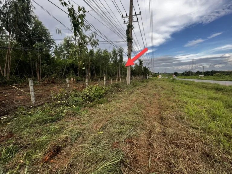 ขายด่วน ที่ดินติดถนนสายแยกถนนมิตรภาพ - อุบลรัตน์