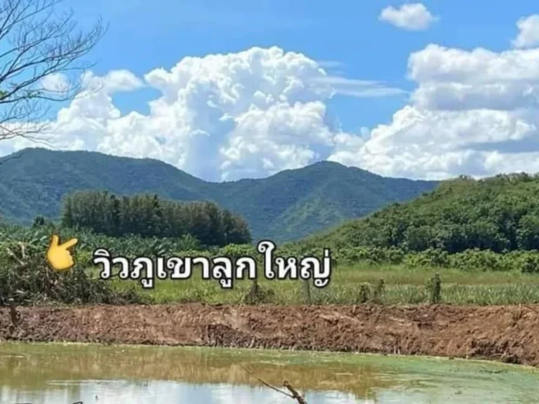 ขายที่ดินทำเลทอง ที่ดินมังกร 200 ตรว ติดเขา ติดน้ำ วิวภูเขา