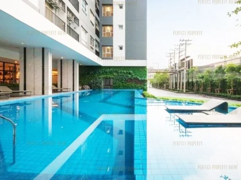 คอนโด Notting Hill Sukhumvit Praksa ห้องริม พร้อมเฟอร์นิเจอร์