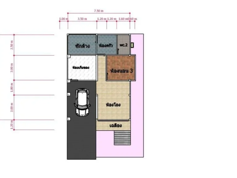 เปิดจอง บ้านใหม่ หลังใหญ่ แบบสวย ใกล้ถนนพระรามสอง - บางโทรัด