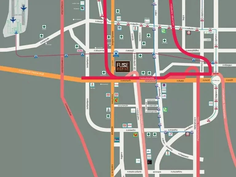 ขาย Fuse Mobius รามคำแหง ใกล้ APL รามคำแหง อาคาร B ชั้น 17