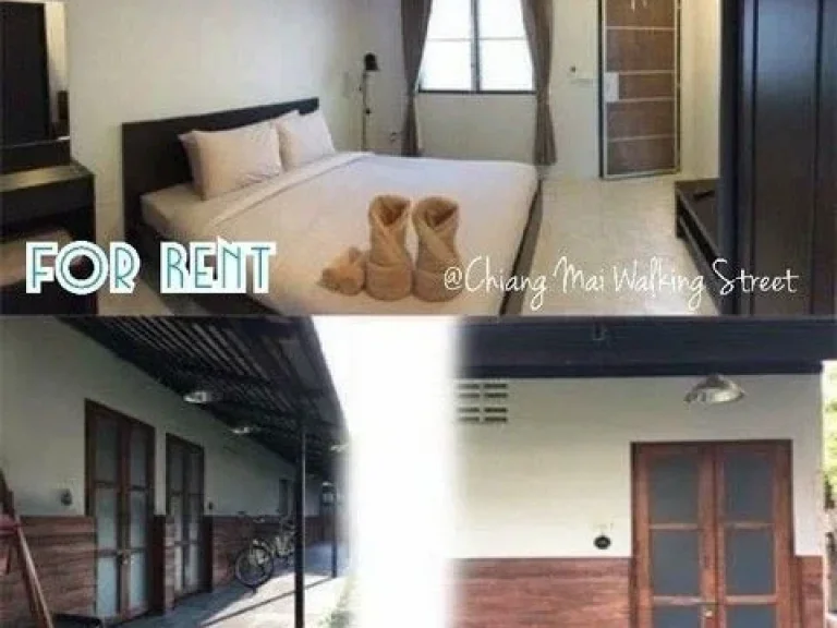 Wooden House amp 4 Room For Rent ใกล้ถนนคนเดินวันอาทิตย์