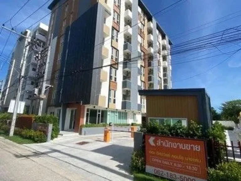 For Sale คอนโดใหม่พร้อมเข้าอยู่ The east ville bangsaen