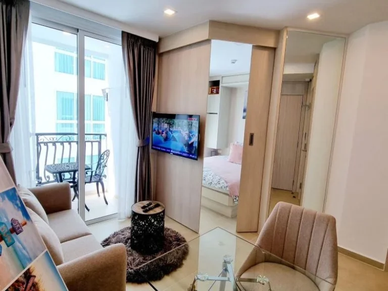 ให้เช่า โอลิมปัส ซิตี้ การ์เด้นFully Furnished 1 BR Olympus