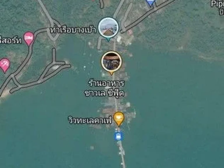 ขายที่ดินหน้ากว้างติดทะเลบนเกาะช้าง10ไร่ ใกล้ท่าเรือบางเบ้า