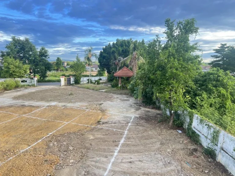 ที่ดิน พร้อมสร้าง พัฒนาแล้ว เลียบรถไฟลำพูนเชียงใหม่ 20นาที