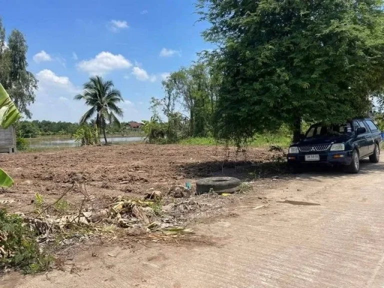 ที่ดินคลอง 12 หนองเสือ ถมแล้ว ติดถนนคอนกรีต ขนาด 100 ตรว