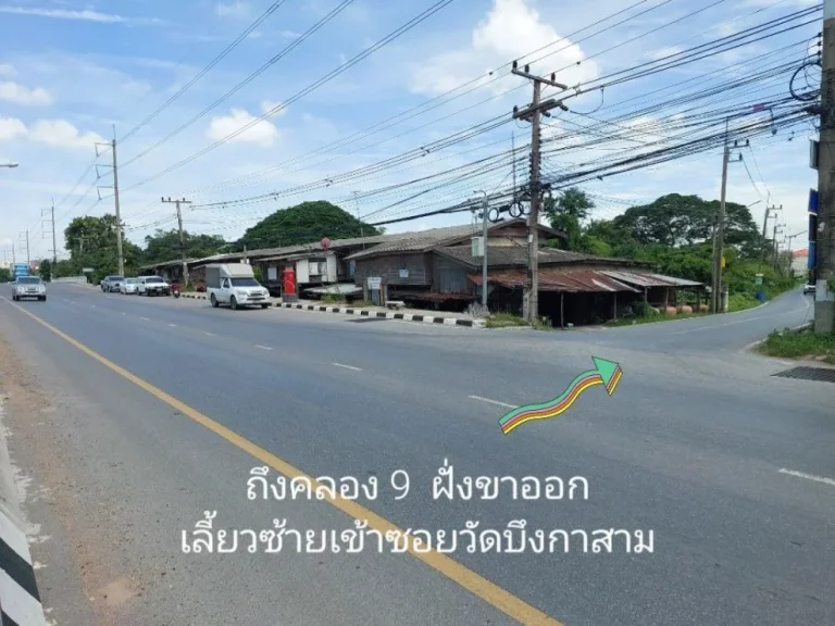 ขายด่วน ที่ดิน 200 ตรว คลอง 9 ฝั่งขาออก หนองเสือ จ ปทุมธานี