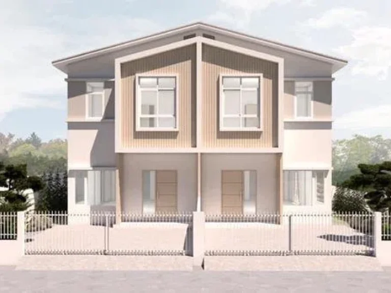 ขายบ้านแฝดใหม่ 2 ชั้น Twin Town Home 3 ห้องนอน 3 ห้องน้ำ