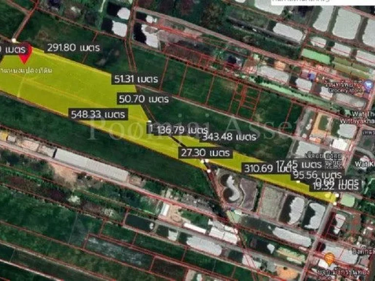 ขายที่ดินเปล่า 36-4-48 ไร่ อำเภอบ้านโพธิ์ จังหวัดฉะเชิงเทรา