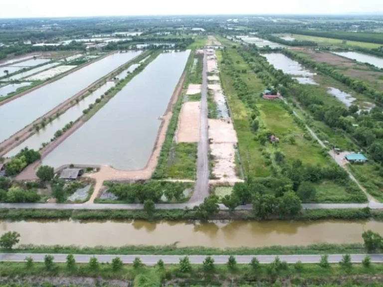 ขายที่ดินบ้านสวนเกษตรริมคลอง คลอง1 เนื้อที่ 222 ตรวองครักษ์