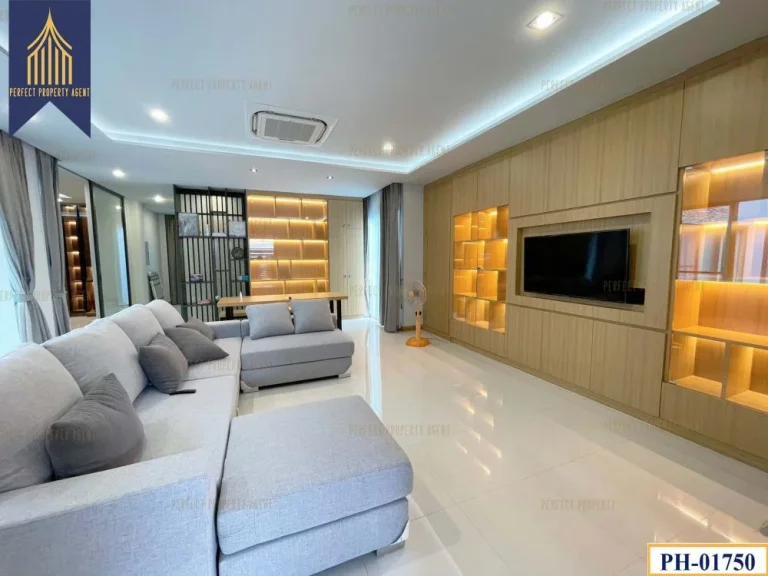 บ้านเดี่ยว The Master Private 128 ตารางวา Fully-Furnished