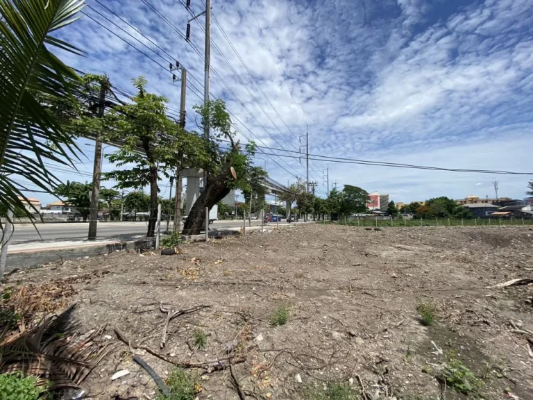 ขายที่ดิน 13 ไร่ ติดถนนรามอินทรา ใกล้รถไฟฟ้าสถานีลาดปลาเค้า