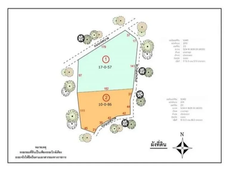 ขายที่ดินทำเลดี เจ้าของขายเอง ราคาต่ำกว่าประเมิณ เนื้อที่