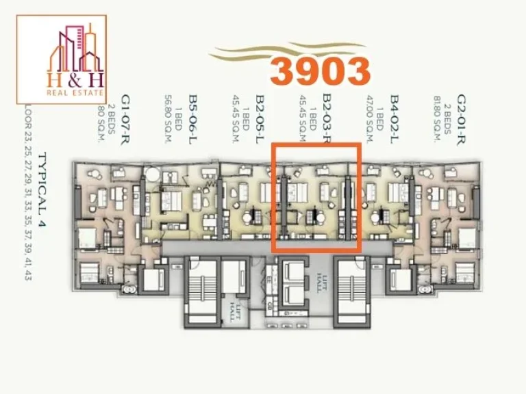 คอนโดใหม่ ติดทะเล AROM Wongamat 45ตรม ชั้น39 1ห้องนอน วิวทะเล