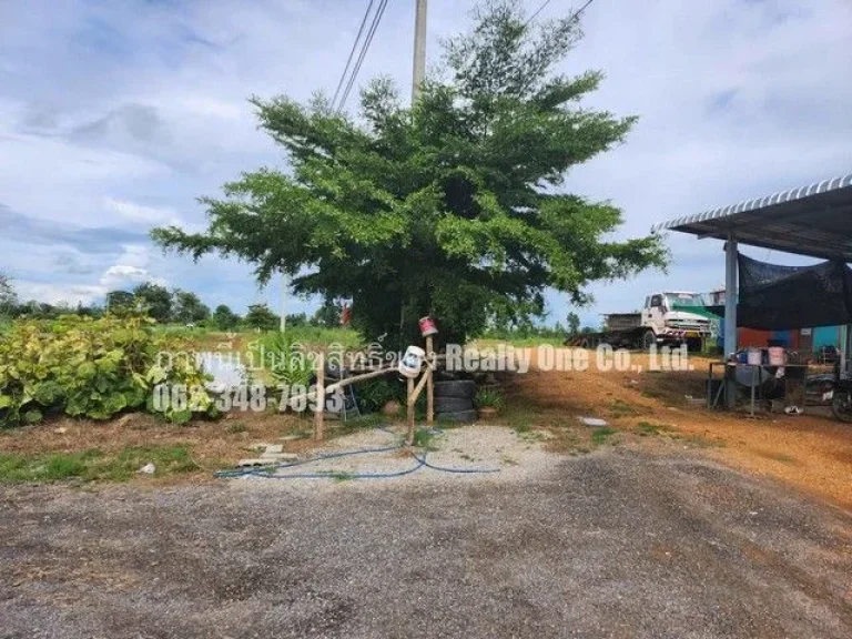 ขายที่ดินพร้อมสิ่งปลูกสร้าง ติดถนนทางหลวง ทำเลดี ตบ้านไร่