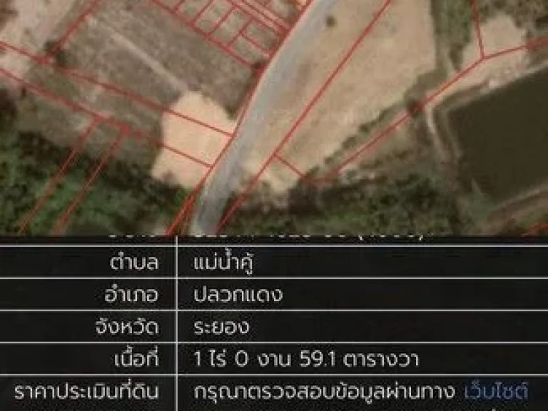 ขายที่ดินทำเลดี ขนาด 1 ไร่ 591 ตรว ตแม่น้ำคู้ อปลวกแดง