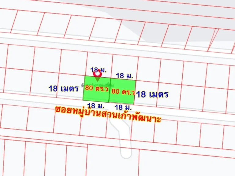 ที่ดินแบ่งขายแปลงละ 80 ตรว คลอง9 ลำลูกกา ปทุมธานี ราคาถูก