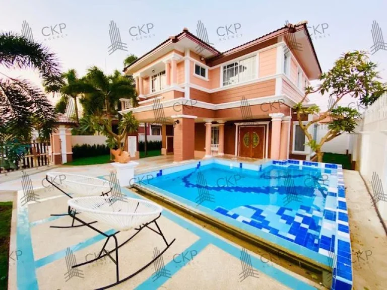 ขาย บ้านเดี่ยว Landara Private Pool Villa Sattahip 102 ตรวา