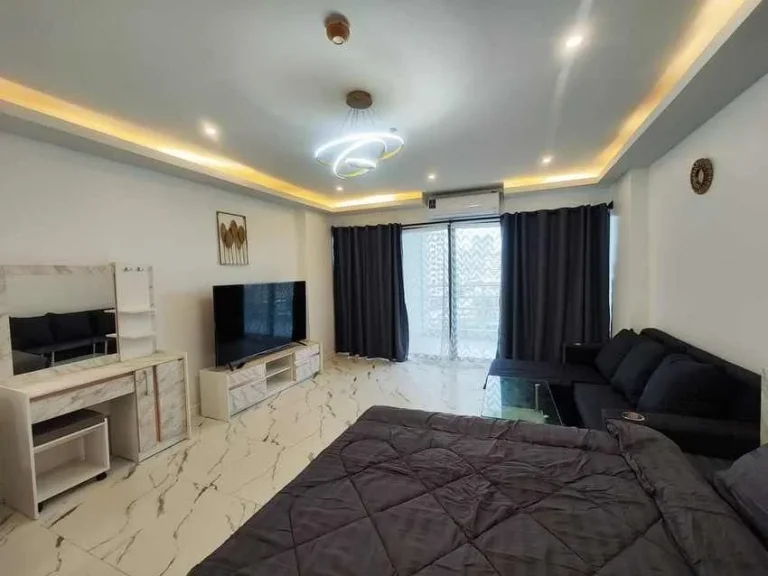 ให้เช่า Studio คอนโดวิวทะเล 5C ติดหาดดงตาล Condo for rent