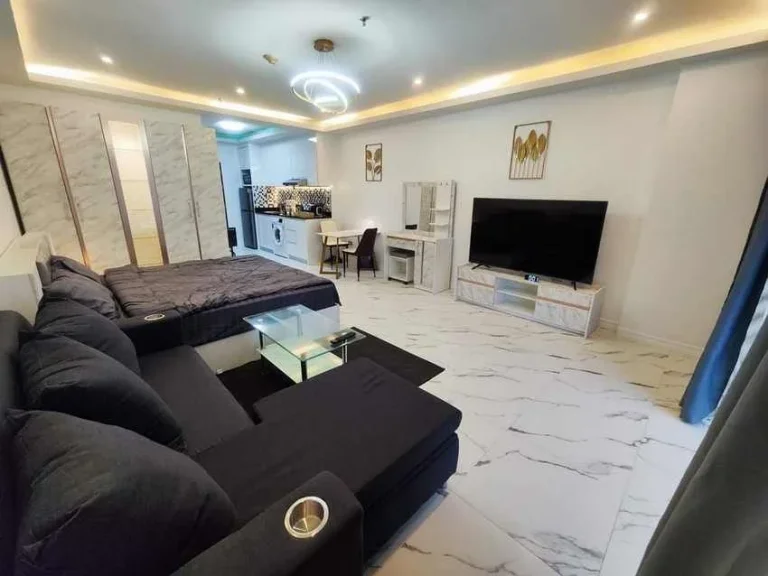 ให้เช่า Studio คอนโดวิวทะเล 5C ติดหาดดงตาล Condo for rent