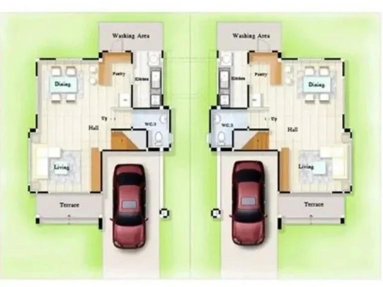 ขายด่วน บ้านแฝดอลิชา 5 เข้าออกได้ 2 ทาง Fully furnished