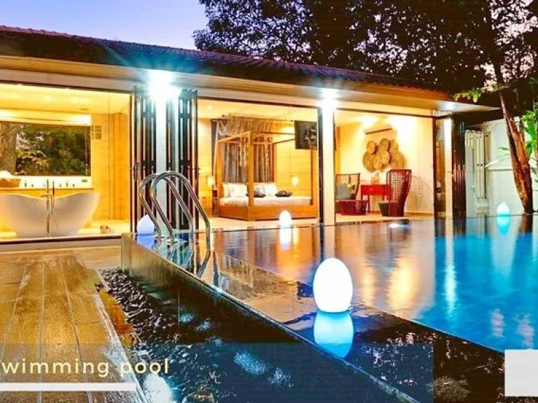 บิ้วอิน คฤหาสน์ Pool Villa ตรงปก ดองกิ มอลล์ ทองหล่อ BTS