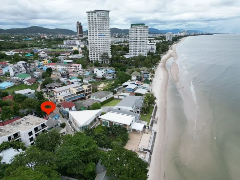 บ้าน เกือบ ติดทะเล หัวหิน บรรยากาศดี เดินทางสะดวก หาดทรายสวย