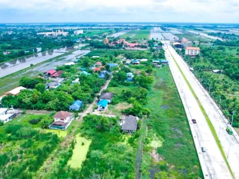 ขายที่ดิน คลองสามวา 175 ตรวทำเลทอง ติดถนนสี่เลน อนาคตสดใส