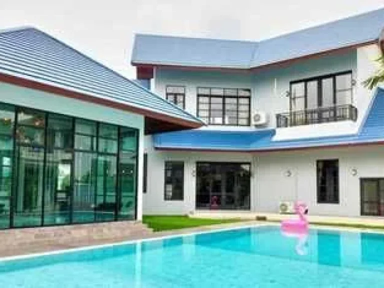 Private house pool villa พูลวิลล่า for rent 5bedศรีนครินทร์