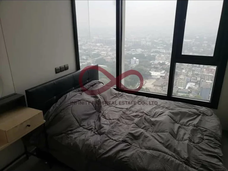 ให้เช่าcondo the Line sukumvit101 29f 1bed 28sqm ราคา15000 บาทต่อเดือน 0979495559