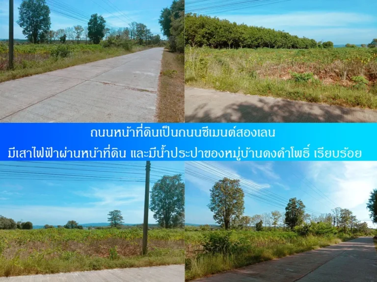 ขาย ที่ดิน 3 ไร่ 258 ตรว หมู่บ้านดงคำโพธิ์ สกลนคร