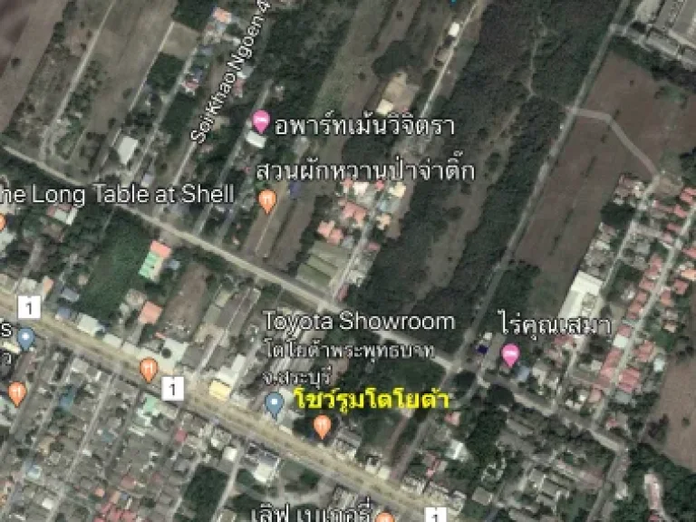 ขายที่ดิน 250 ตรว อ พระพุทธบาท ใกล้ถนนพหลโยธิน