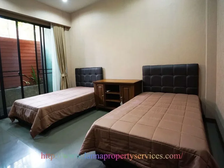 For rent-Furnished house with 2 bedrooms in community near SBS Chiang Mai