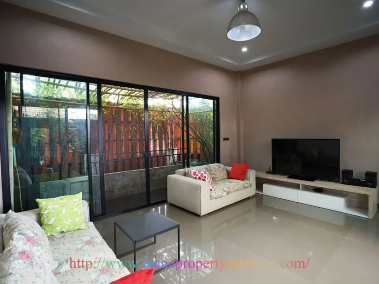 For rent-Furnished house with 2 bedrooms in community near SBS Chiang Mai