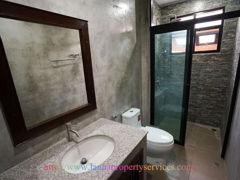 For rent-Furnished house with 2 bedrooms in community near SBS Chiang Mai