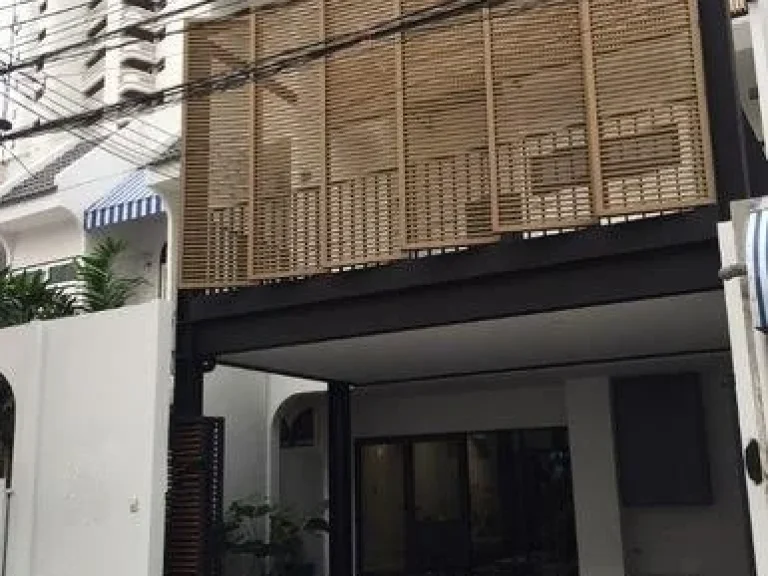 For Rent ทาวน์เฮาส์ หมู่บ้านพร้อมมิตรวิลล่า สุขุมวิท49 ใกล้BTSพร้อมพงษ์