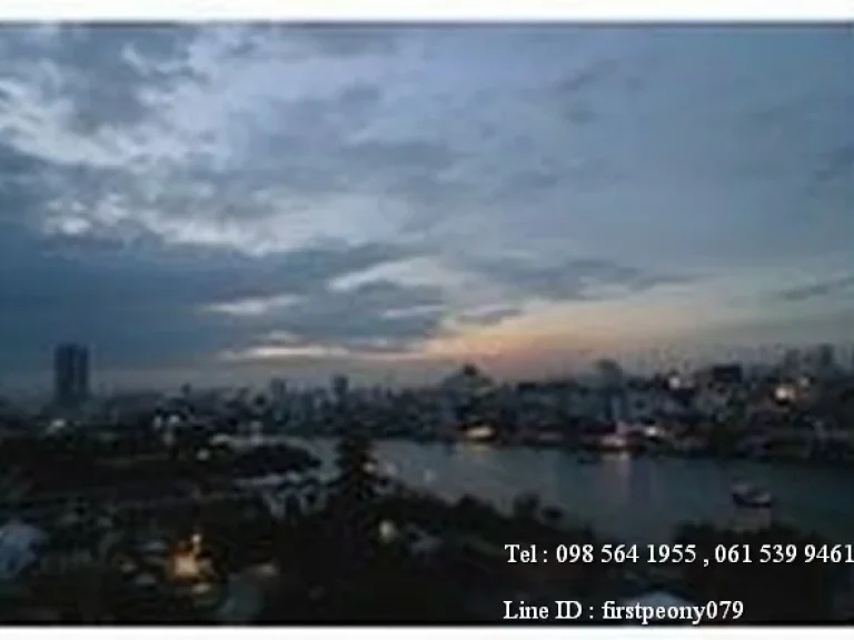 ให้เช่าคอนโด Baan Chao Praya พื้นที่ 63 ตารางเมตร 1ห้องนอน 1ห้องน้ำ