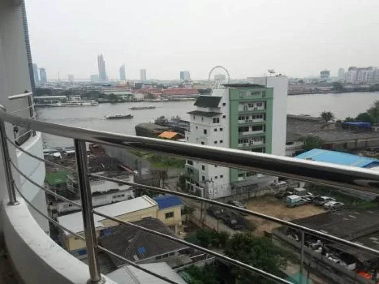 ให้เช่าด่วน Supalai River Place ชั้น10 อาคารเดียว วิวเมือง ขนาด 35 ตรม สตูดิโอ 10000 บาท