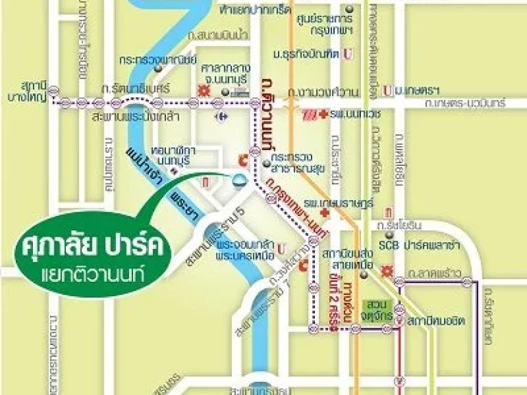 ขายคอนโดศุภาลัย ปาร์ค แยกติวานนท์ นนทบุรี