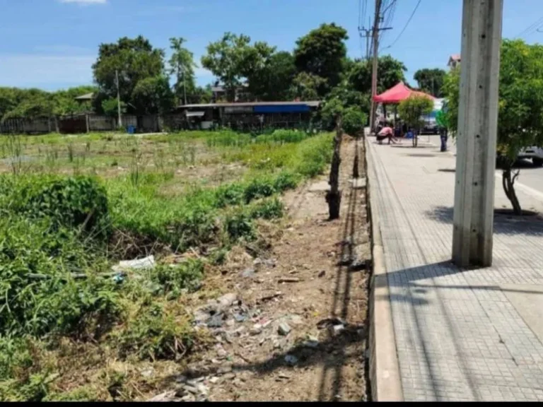 ชายที่ดินติดถนนหลักซอยเฉลิมพระเกียรติ 28 ประเวศ กทม 590 วา