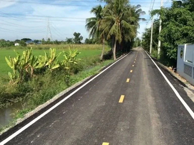 แบ่งขายที่ดินสวย 3 แปลง ติดถนน ทำเลดี ไทรน้อย นนทบุรี