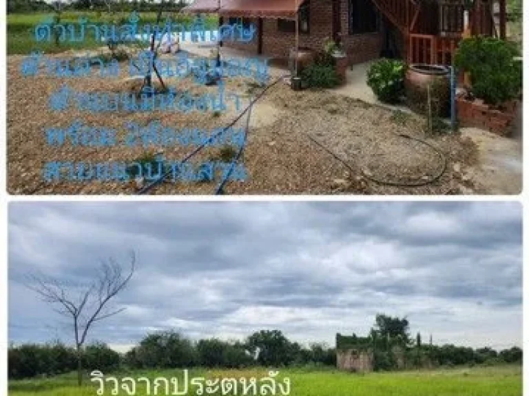 ขายที่ดินพร้อมบ้านไม้สองชั้น ต กระตีบ อกำแพงแสน จนครปฐม