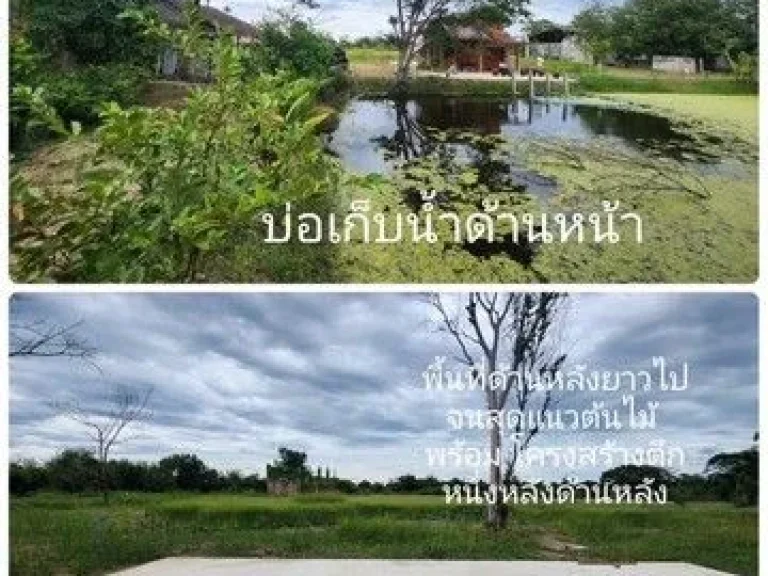 ขายที่ดินพร้อมบ้านไม้สองชั้น ต กระตีบ อกำแพงแสน จนครปฐม