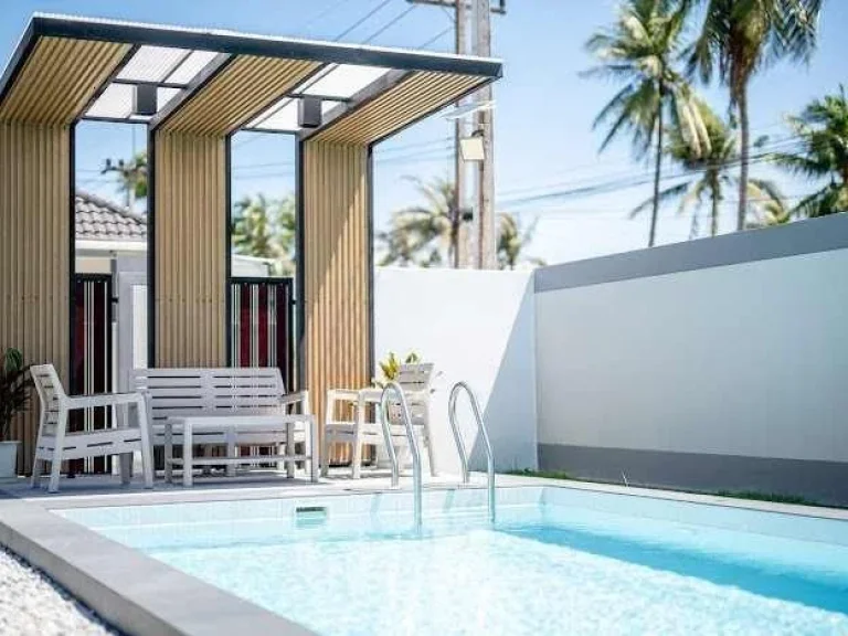 ขายบ้านผ่อนตรงกับเจ้าของ Pool Villa For Sale 3 Bedrooms