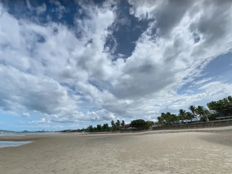 ที่ดินติดทะเล หัวหิน ซ19 ขนาด 2 ไร่กว่า หาดทรายสวย น้ำทะเลใส