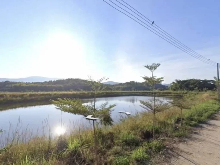 ขายที่ดินวิวภูเขา ติดน้ำ บรรยากาศดี ห้วยทราย อแม่ริม