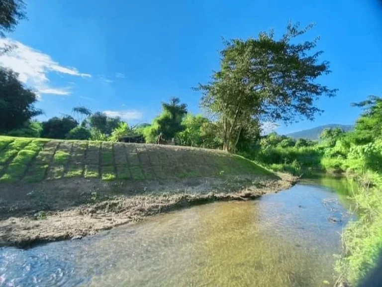 ขายที่ดินสันกำแพงบ้านออนใต้ติดน้ำแม่ออนวิวดอยโฉนดพร้อมโอน